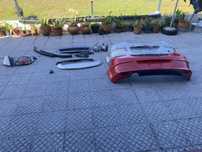 Material OPC para Opel Astra H GTC lip aileron embaladeiras farolins