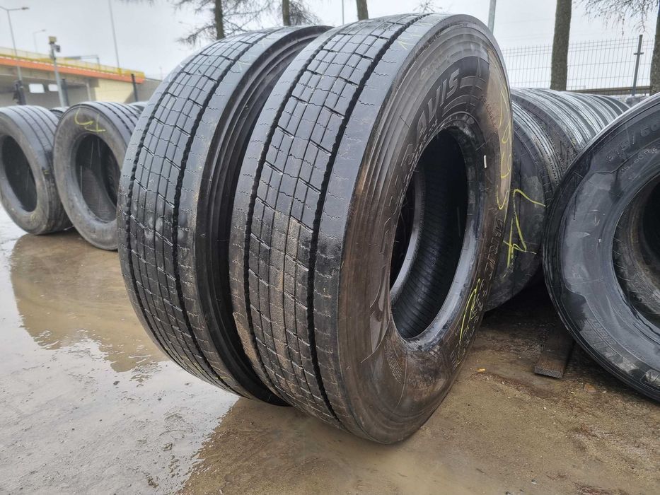315/80R22.5 OPONA BRIDGESTONE R-STEER 002 DURAVIS Przód 13-14mm