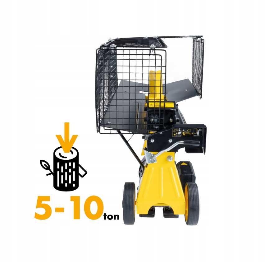 Łuparka Do Drewna Hydrauliczna Elektryczna Pozioma Rino 5T Rębak 2200w