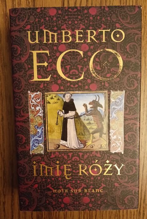 Książka Imię róży Umberto Eco