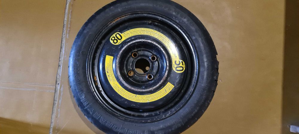 Продам запаску (докатка) 4*100 ет 54,1 Шина 125/70 R15