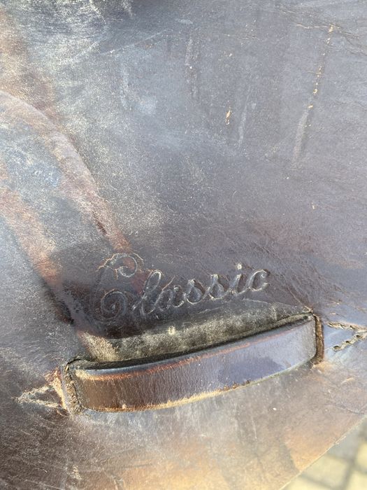 Седло для лошади кожаное England