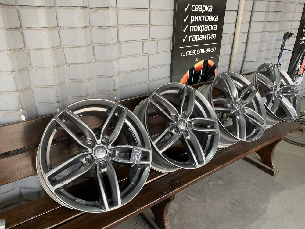 99 Немецкие оригинальные литые диски Lexus 5/114.3 R19 et30 KBA 50169