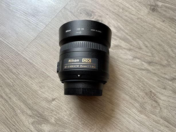 Nikon AF-S 35mm 1:1.8G. В идеальном состоянии.