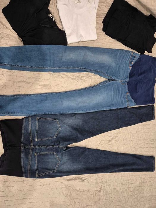 Ciuchy ciążowe zestaw Mega Paka roz. S XS h&m mama