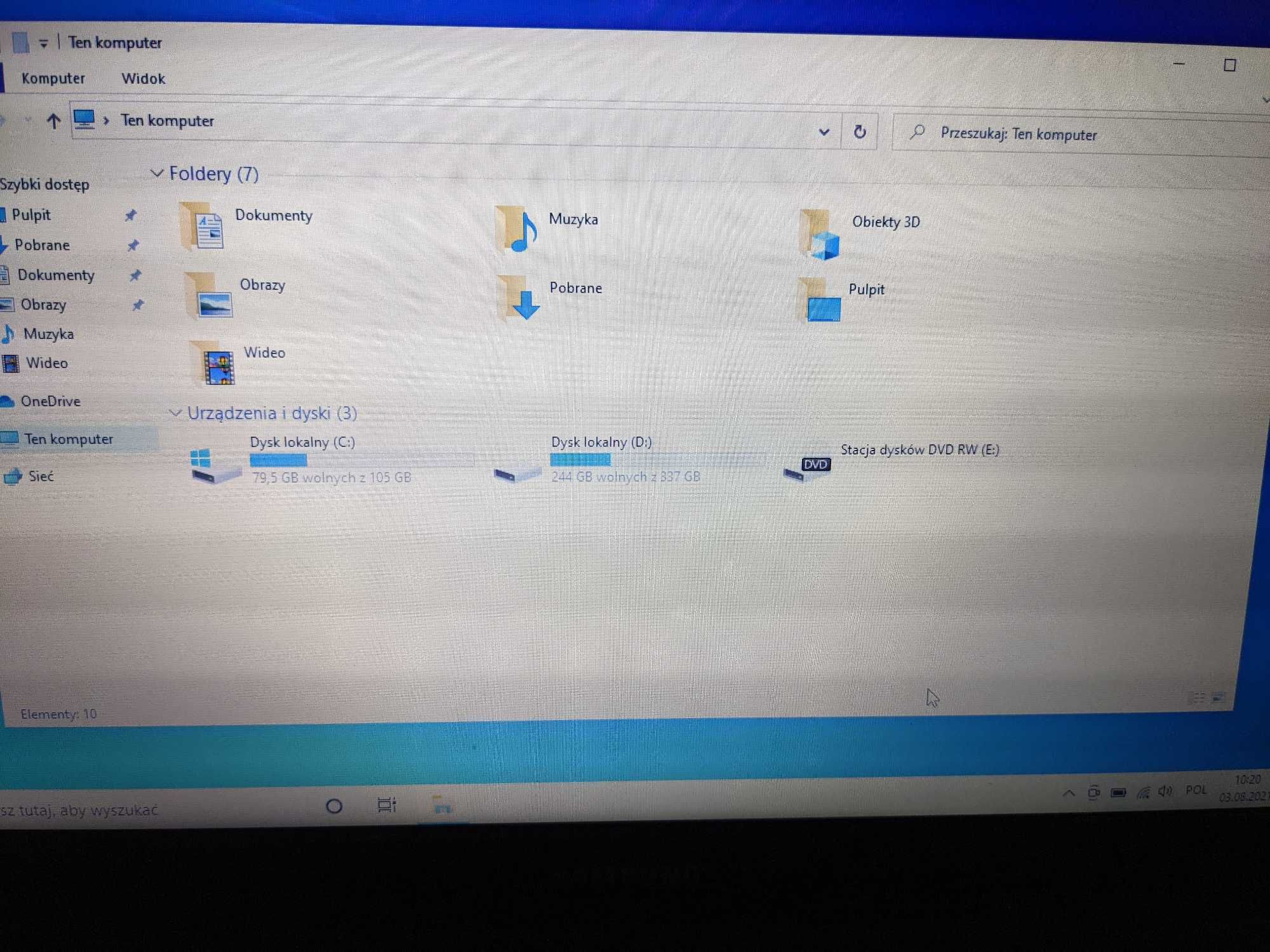 Samsung NP300E5A laptop + myszka 4GB RAM 400GB