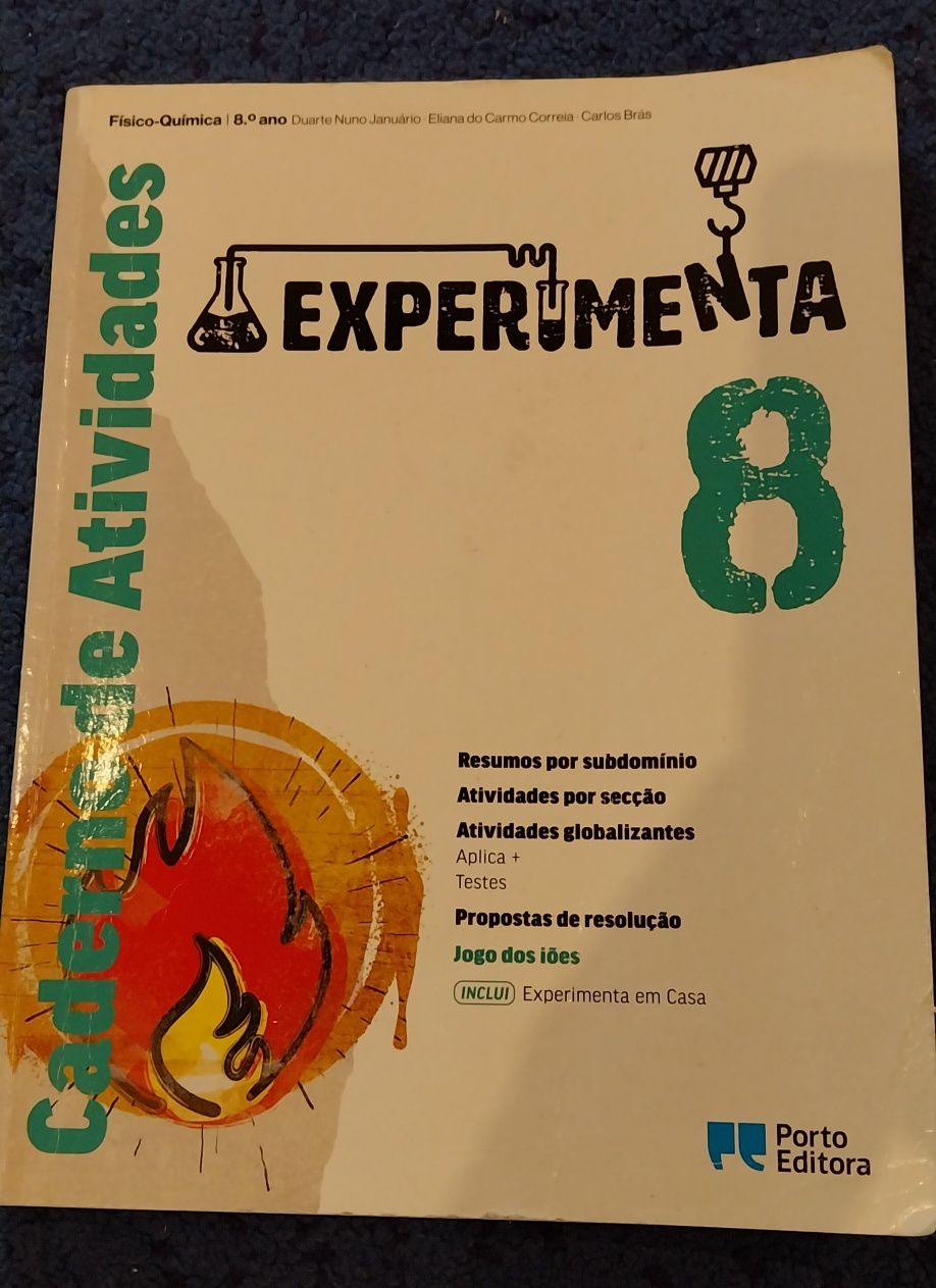 Caderno atividades FQ 8⁰