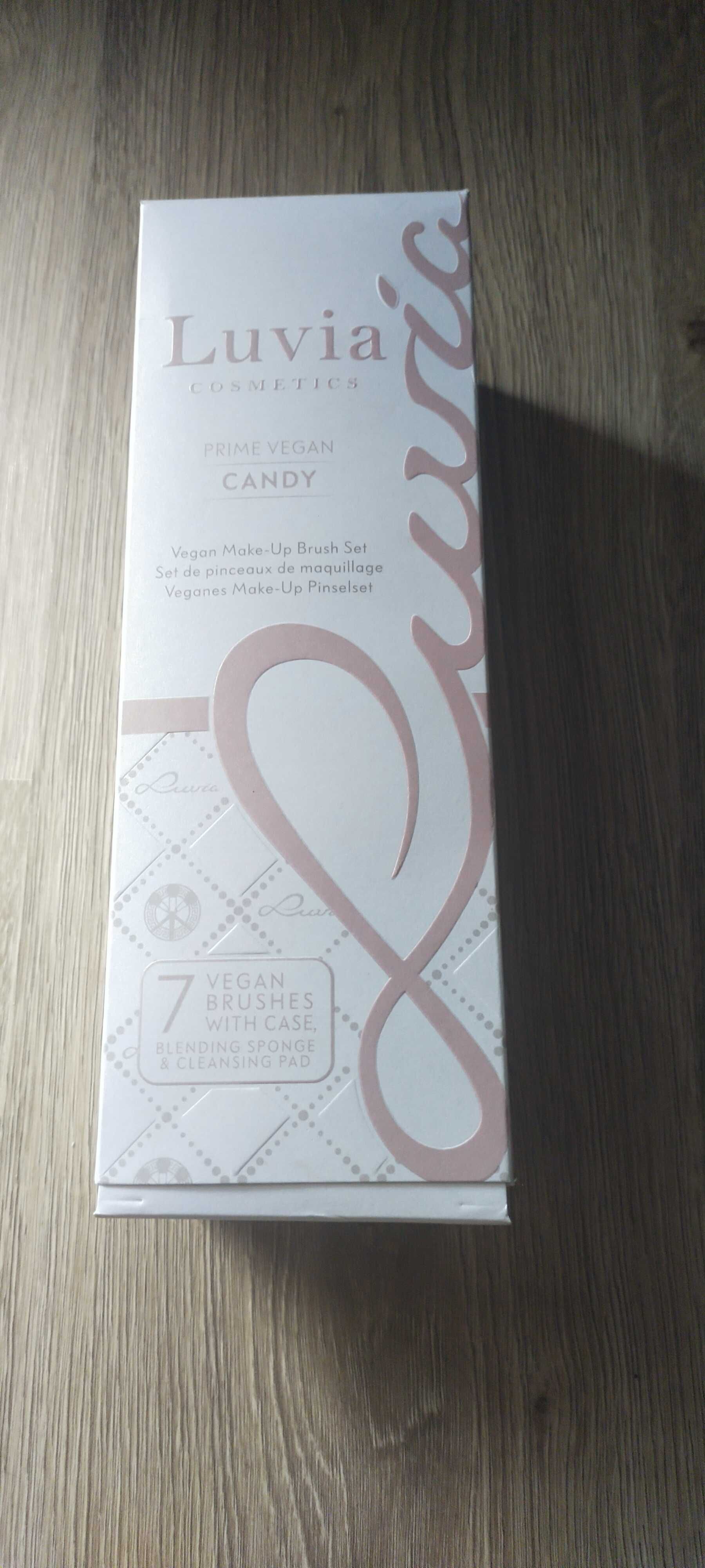 Pędzle do makijażu Luvia Prime Vegan Pro Candy