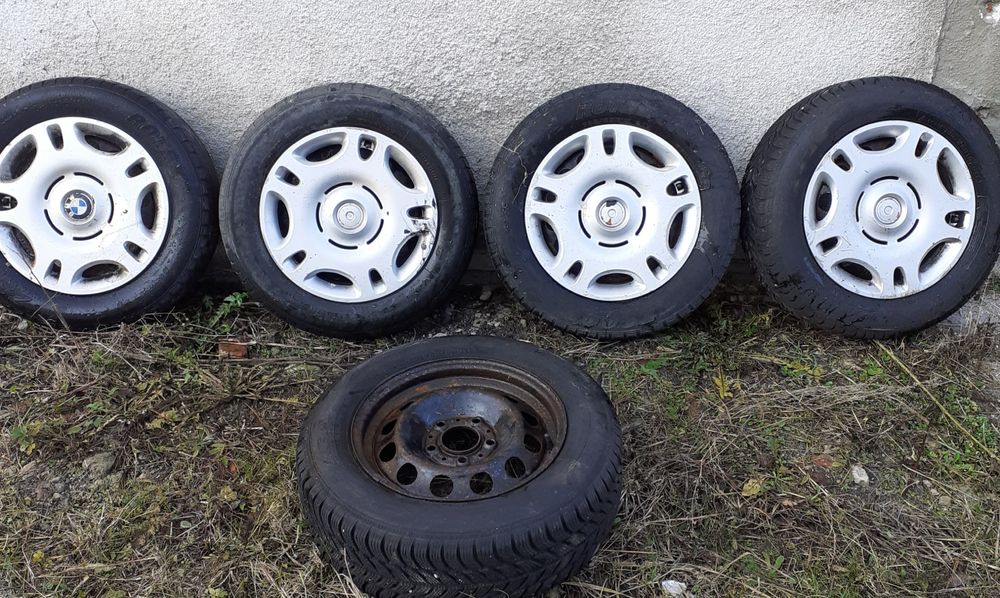 Felgi bmw e46 316i 318 seria 3 320 kola stalowe 5x120 kołpaki
