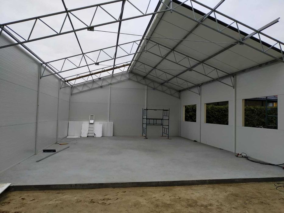 Konstrukcja stalowa 8x13 ocynkowana magazyn hala wiata garaż warsztat