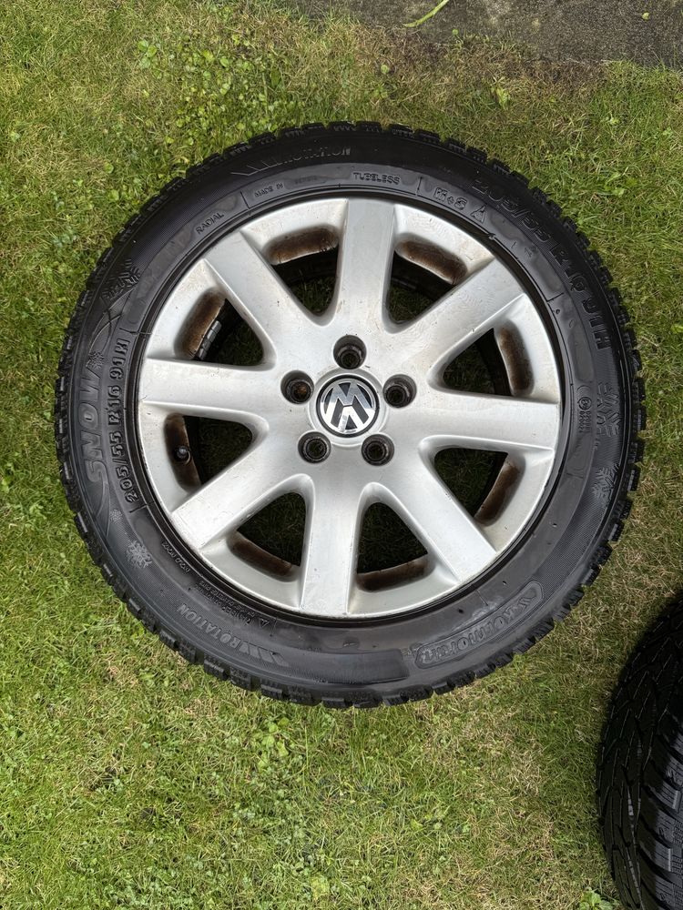 Felgi 16 5x112.  57.1 z oponami 24r