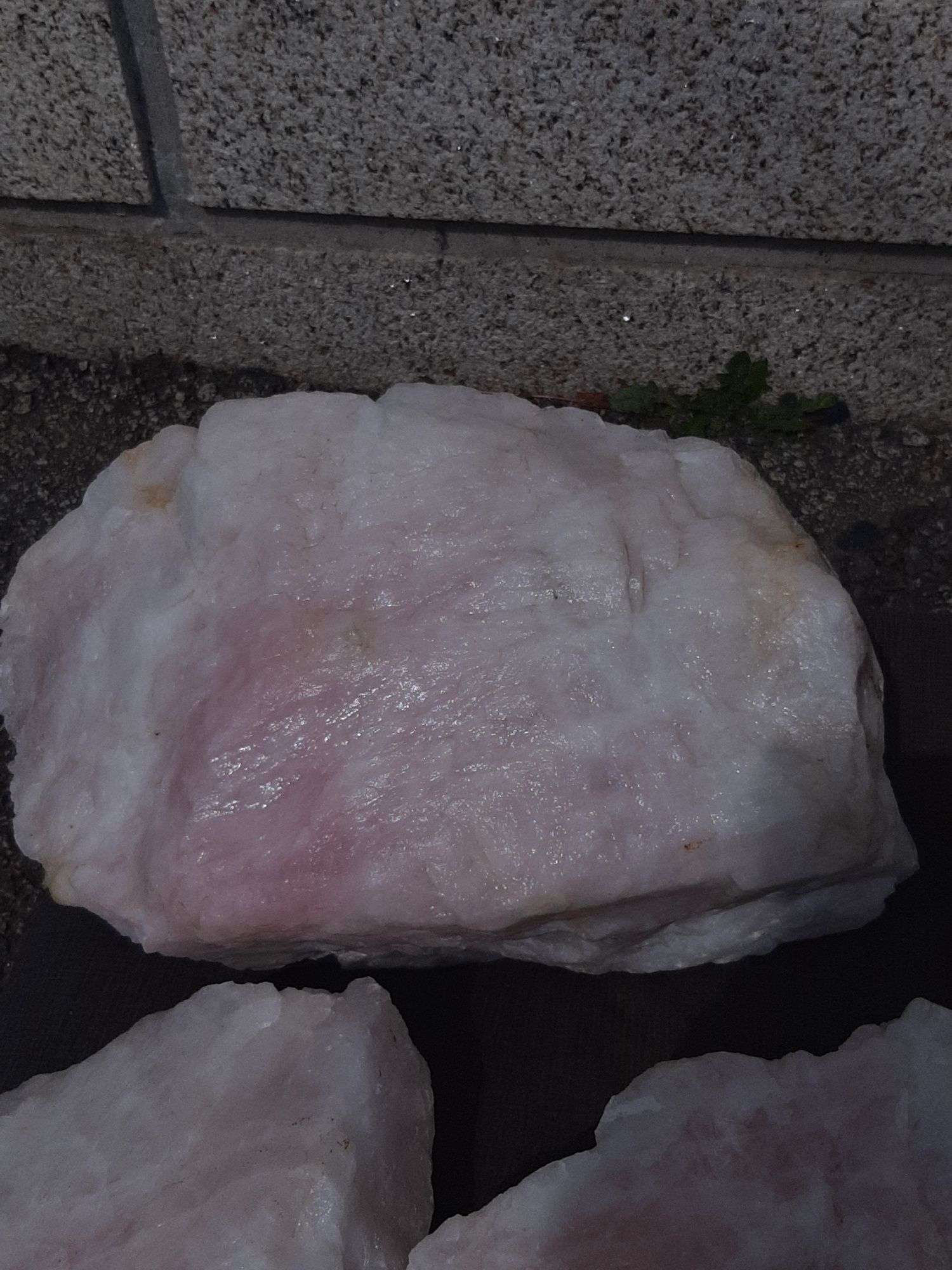 Lote de  Pedras de Quartzo rosa