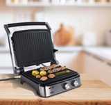 Nowy Hoffen 2w1 Grill i gofrownica z wymiennymi płytkami 2000W