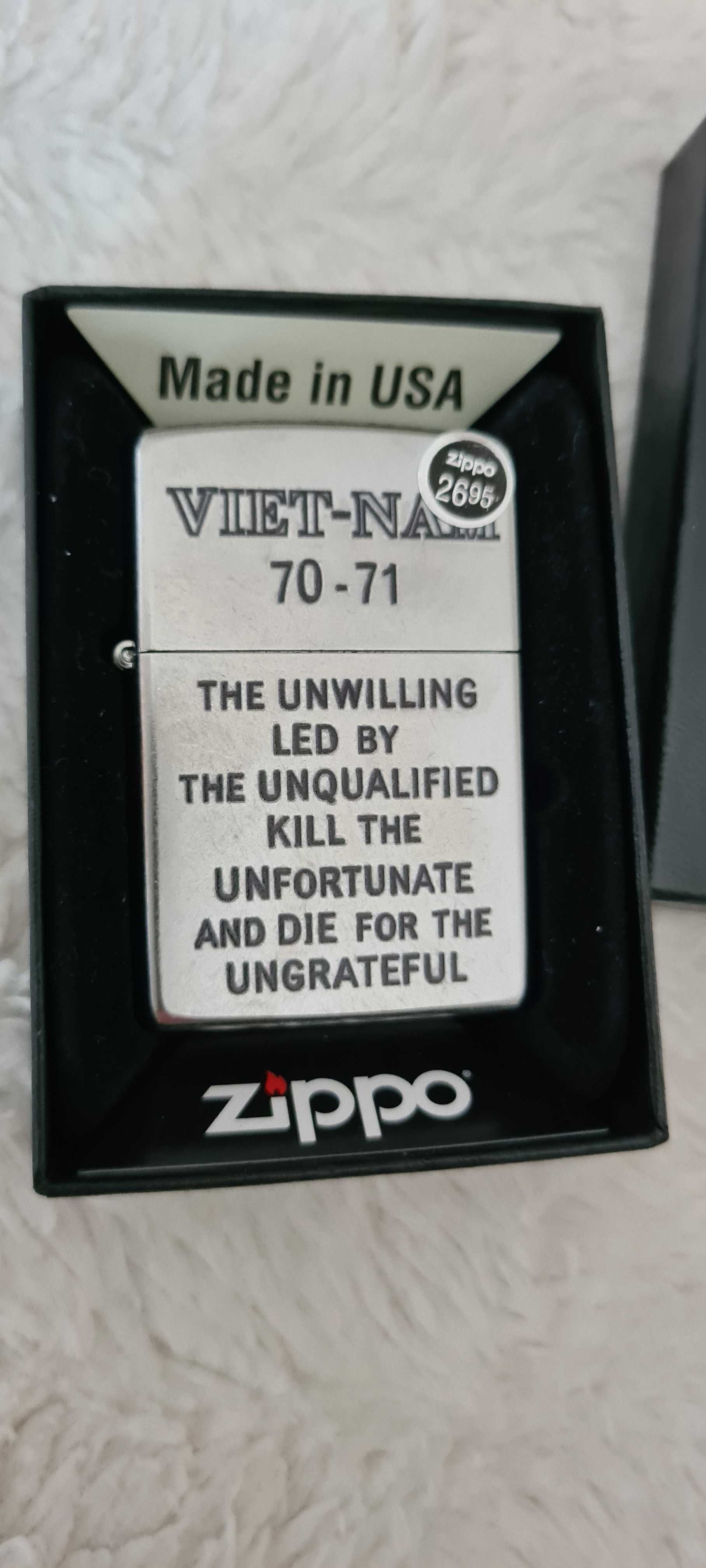 Zapalniczka Zippo Vietnam. Nowa