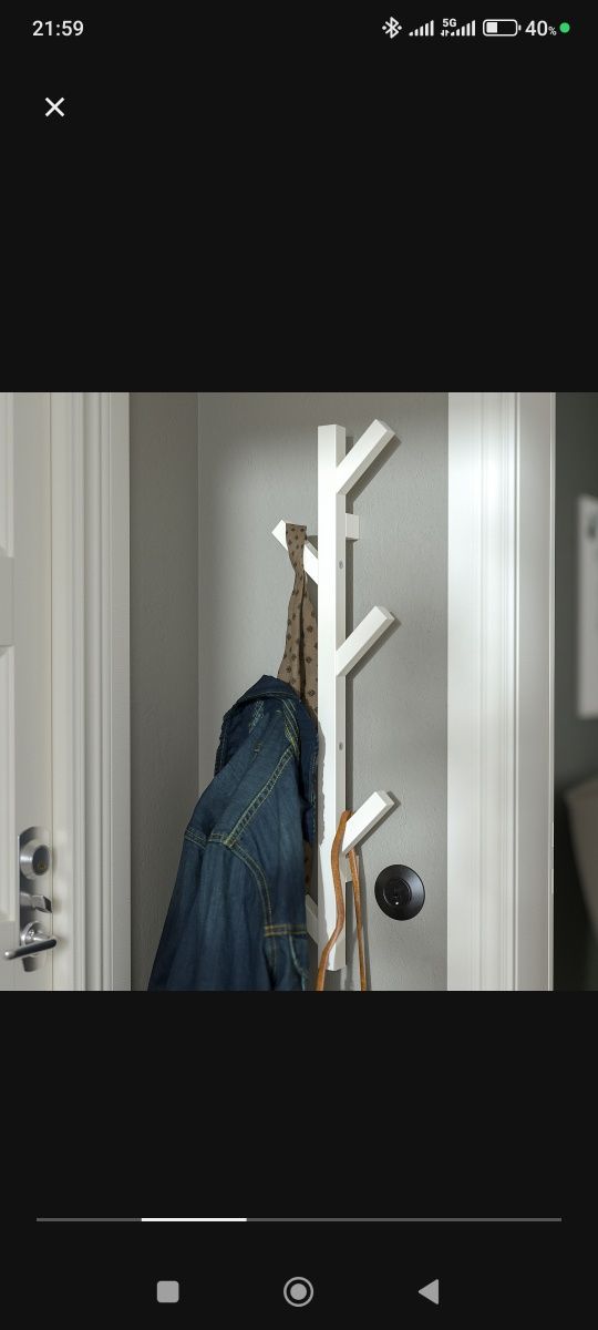 Cabide de parede IKEA
