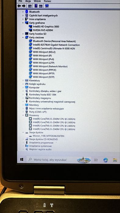 Laptop DELL  Latitude E6520 i5
