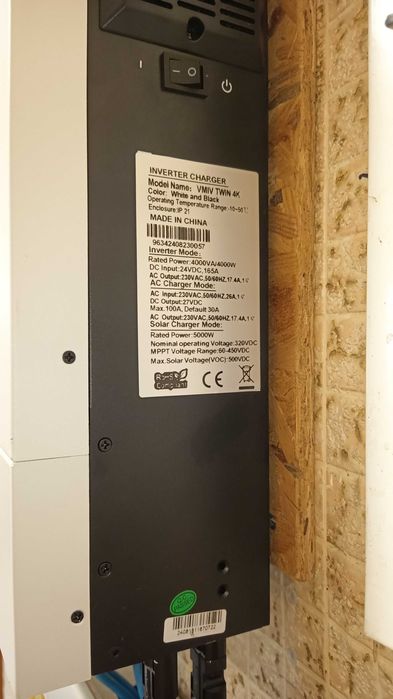 Инвертор 4kW 24V / ИБП ДБЖ 4 кВт чистый синус