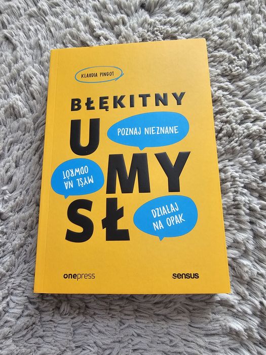 Ksiazka pt Blekitny umysl, Klaudia Pingot