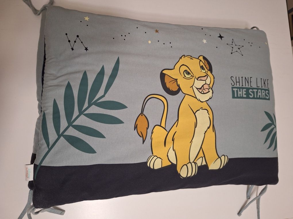 Protecção berço Kiabi Rei Leão, como nova