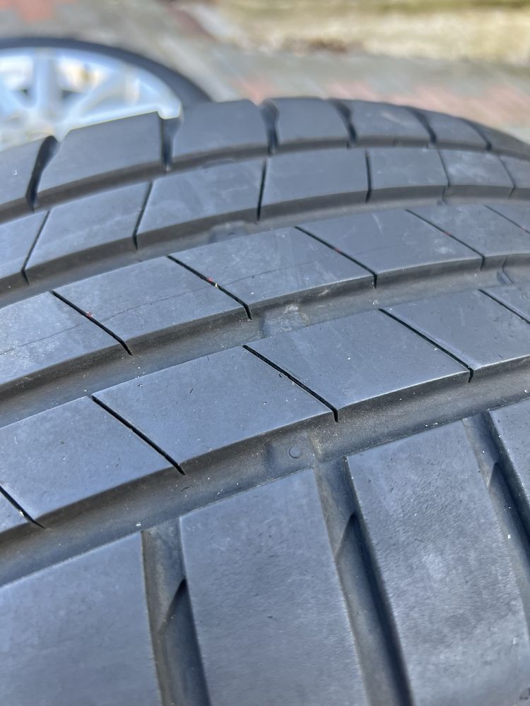 VW KOŁA ALU. 17' Oryginalne, opony BRIDGESTONE 215/55R1