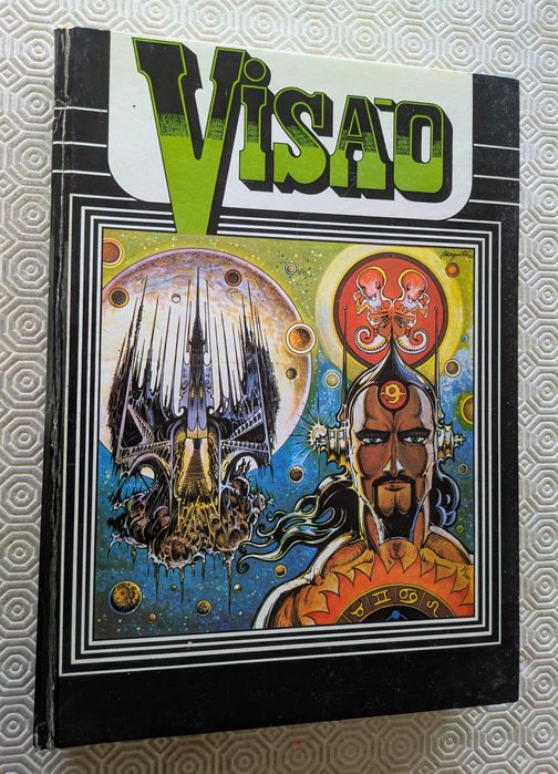 VISÃO - BD completa 12 números encadernados capa Dura