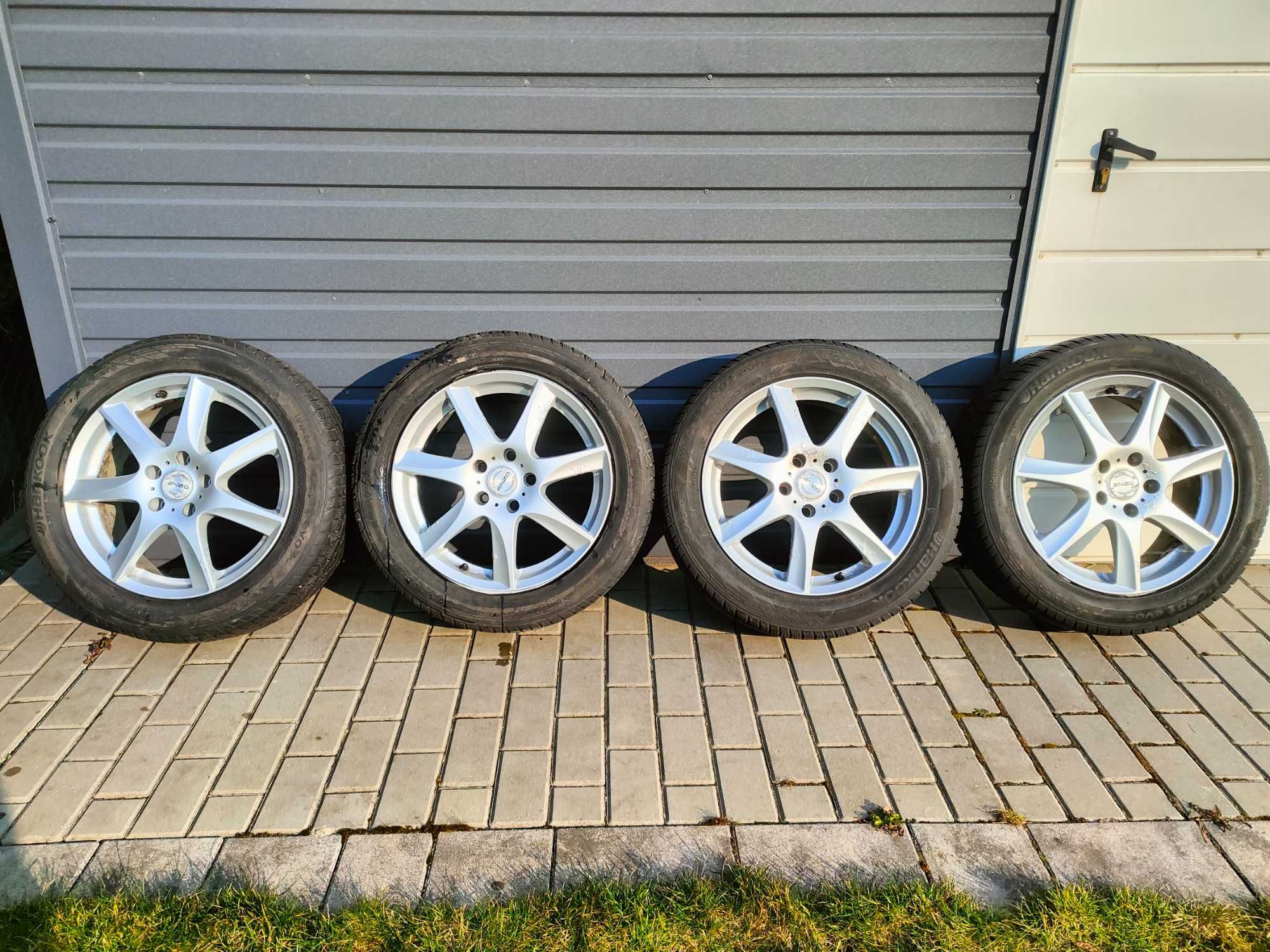 Koła R17 opony zimowe Hankook 215x55x17
