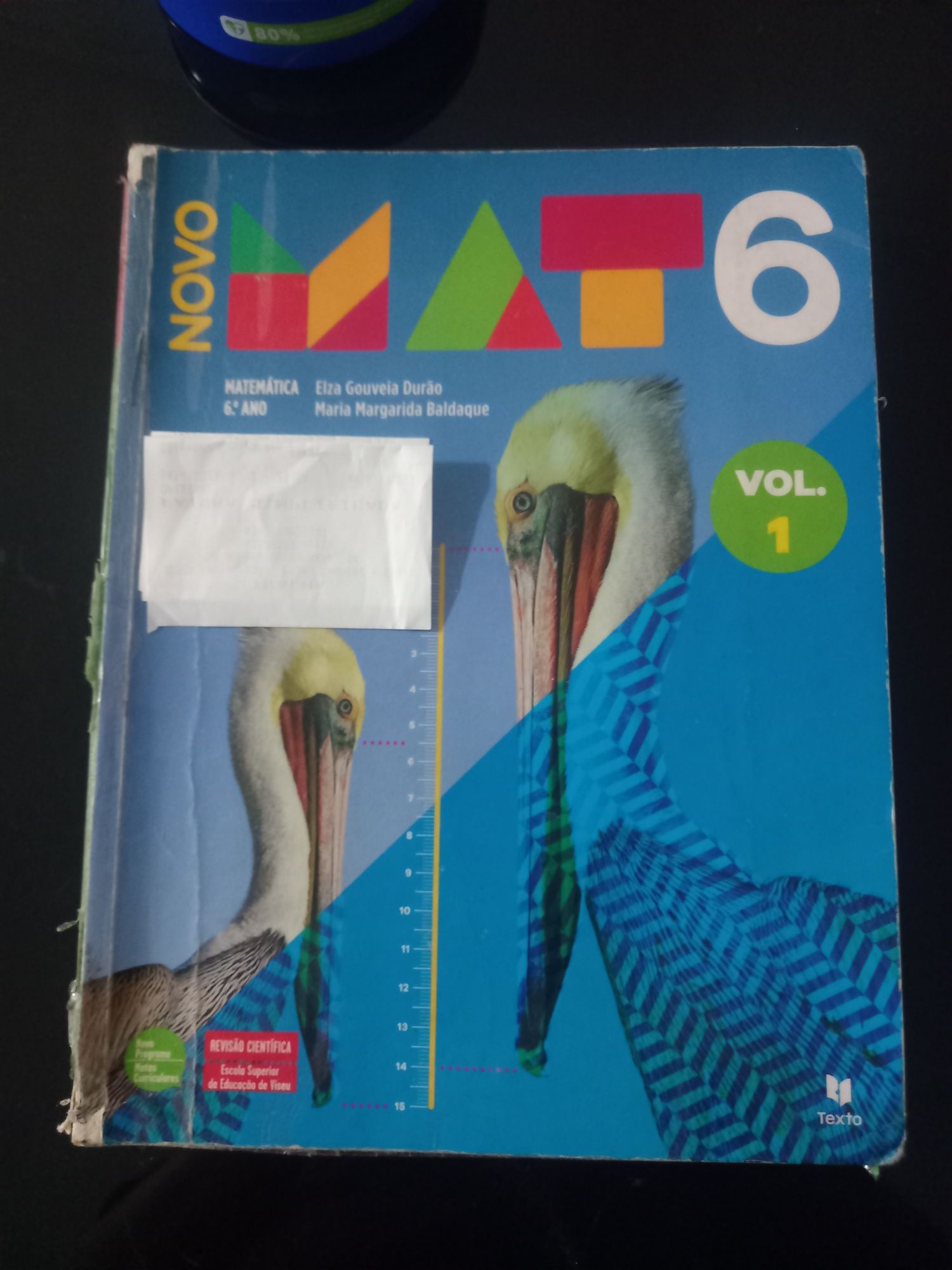 Manual "MAT6" - Matemática 6.⁰ ano - Volume 1