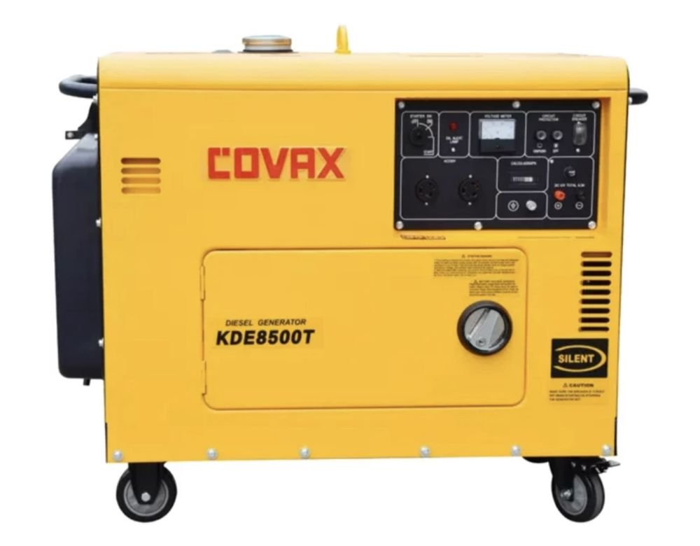 Дизельний генератор COVAX 8500T (6.5/7.0 кВт, 1 фаза)