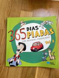 Livro 365 piadas e advinhas Novo