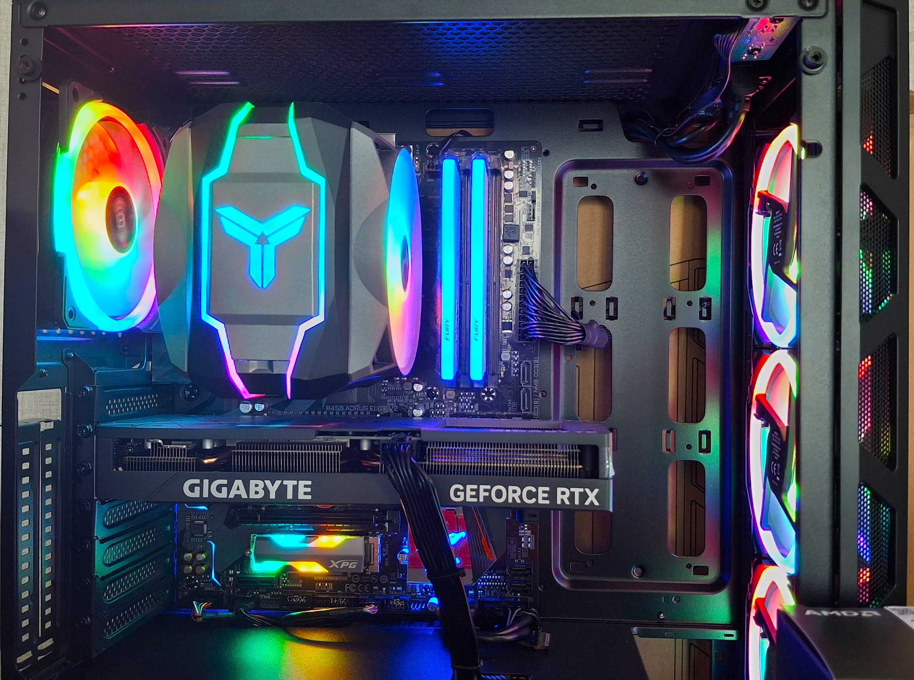 GeForce RTX 4060 Ti Ryzen 5 5600GT 2xM.2 1TB ,DDR4 16GB Aorus Elite V2