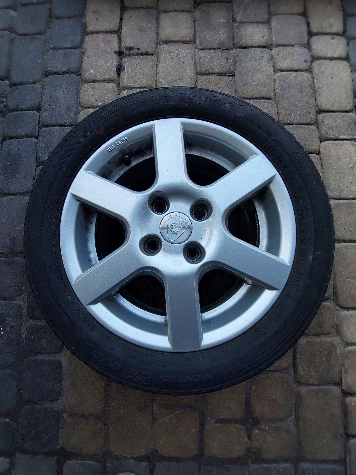 Koło zapasowe 6J×15H2 ET44 Styropian lewarek klucz hak Ford fiesta mk7