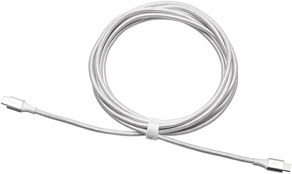 amazonbasics utc-c-c-2.0-10ft-slv kabel usb 3 m usb c srebrny
