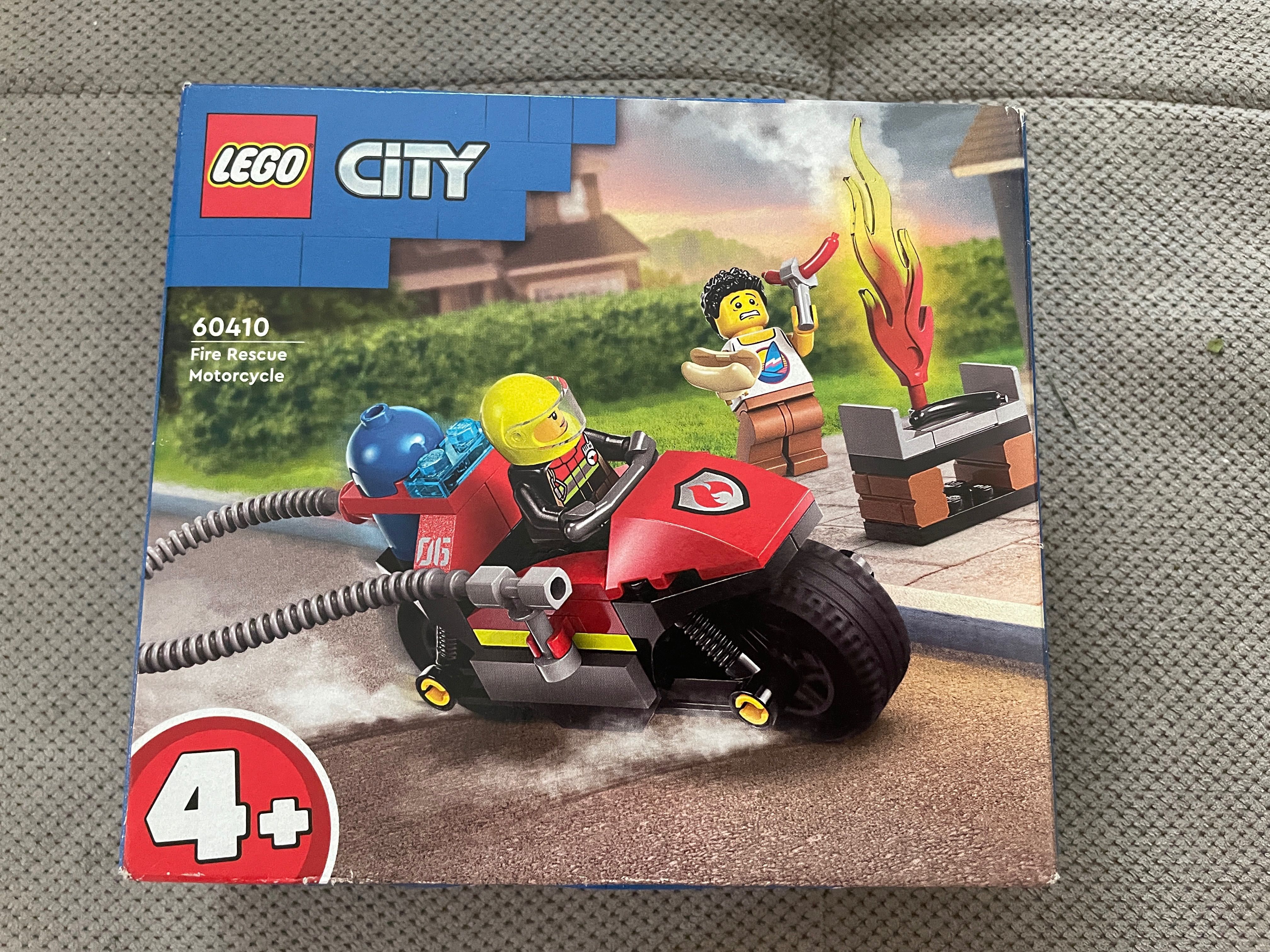 LEGO City 60410 Strażacki motocykl ratunkowy