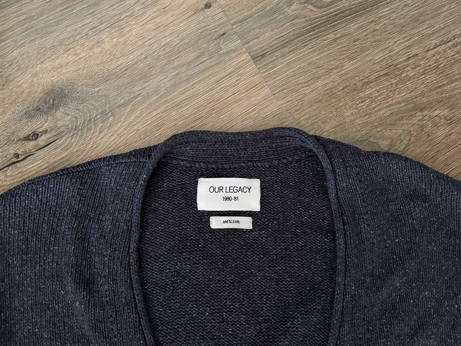 Кардиган Our Legacy (оригінал, 100% шовк)