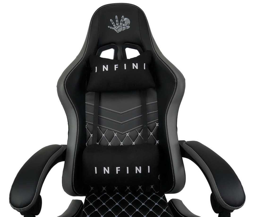 Fotel dla gracza do komputera Infini Five Grey