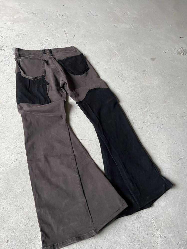 Flared Custom Jeans Rick Owens Type