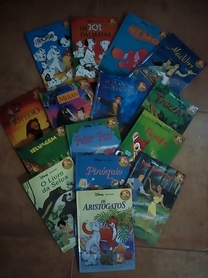 livros da Disney 15 un