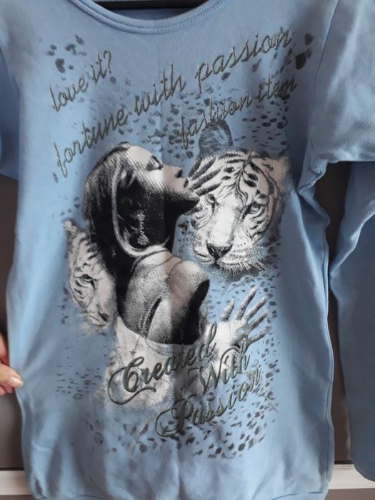 Tunika niebieska dla dziewczynki rozm. 152