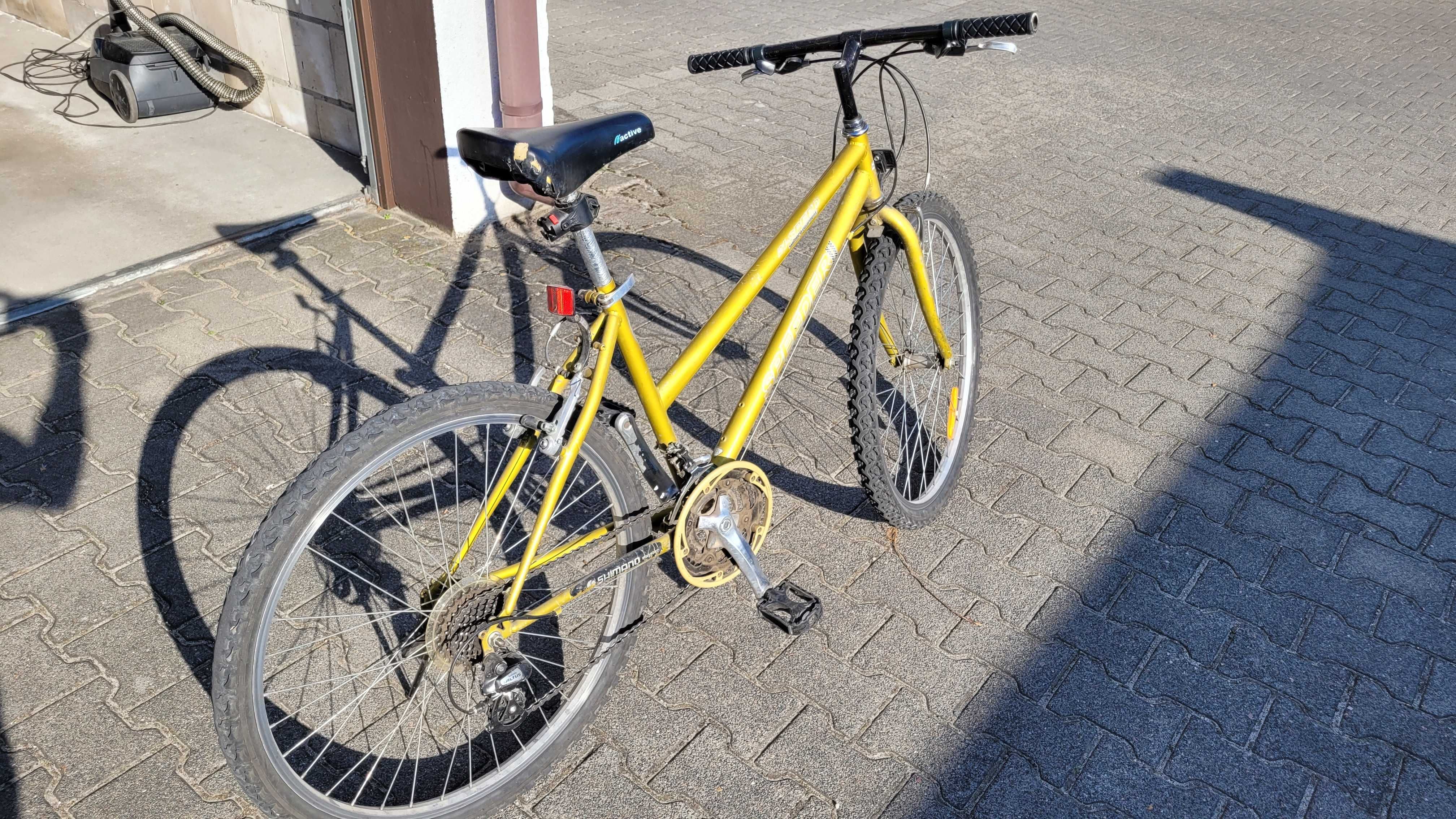 rower damski rama aluminium