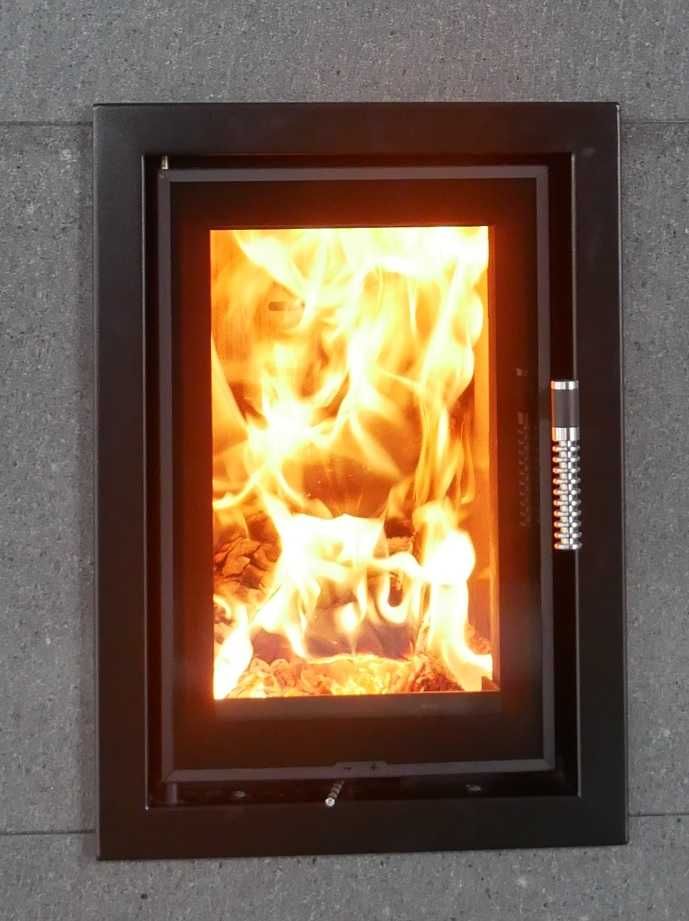 Kominek koza w zabudowie z kamienia wulkanicznego rabat 20%