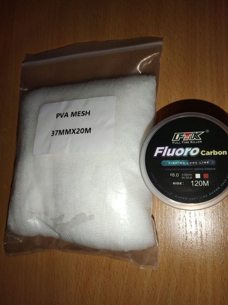 Zapas PVA 20 m+120 m Fluorocarbon