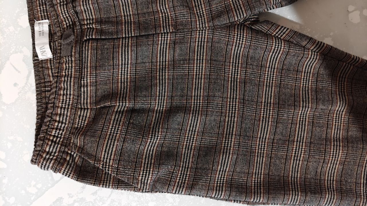 Zara штани  для хлопчика теплі весна -осінь 128 ріст