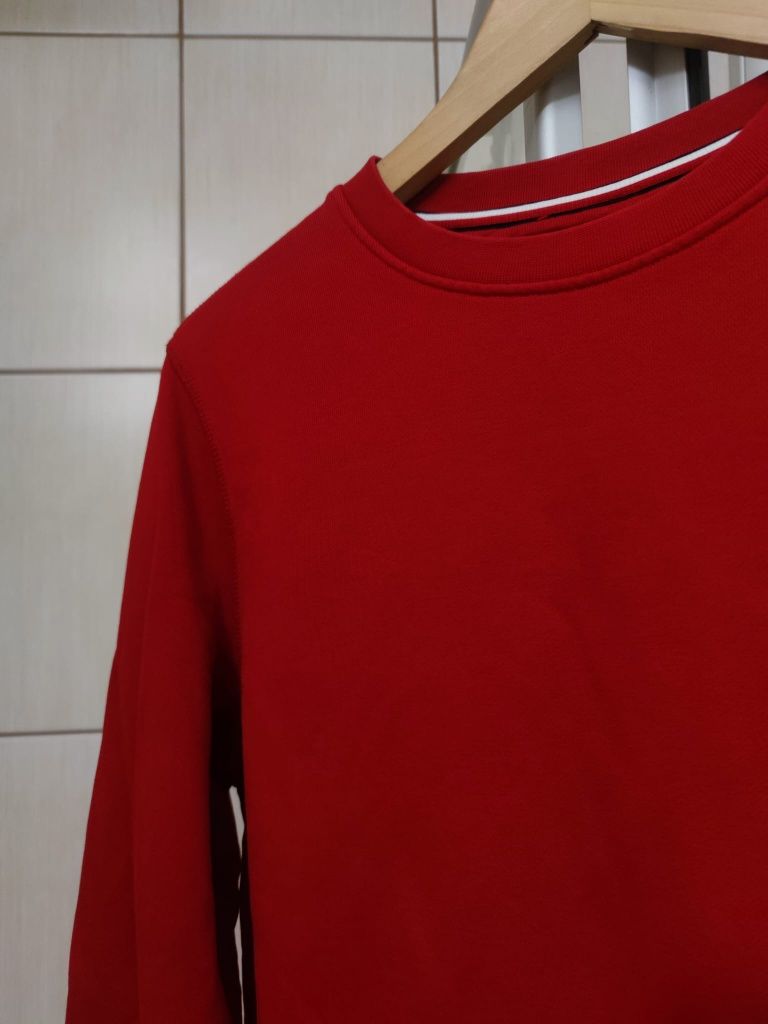 bluza sportowa hoodie kangurka crewneck longsleeve Tommy Hilfiger S
