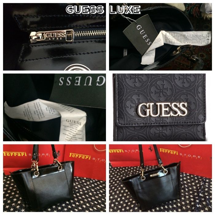 Сумка Guess Luxe 100% кожа ориг. (USA)
