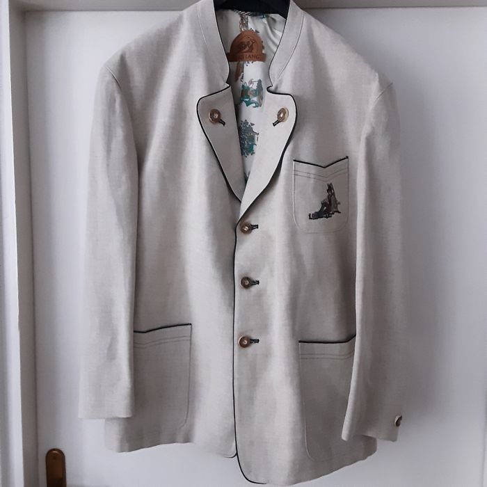 Marynarka męska w stylu bawarskim