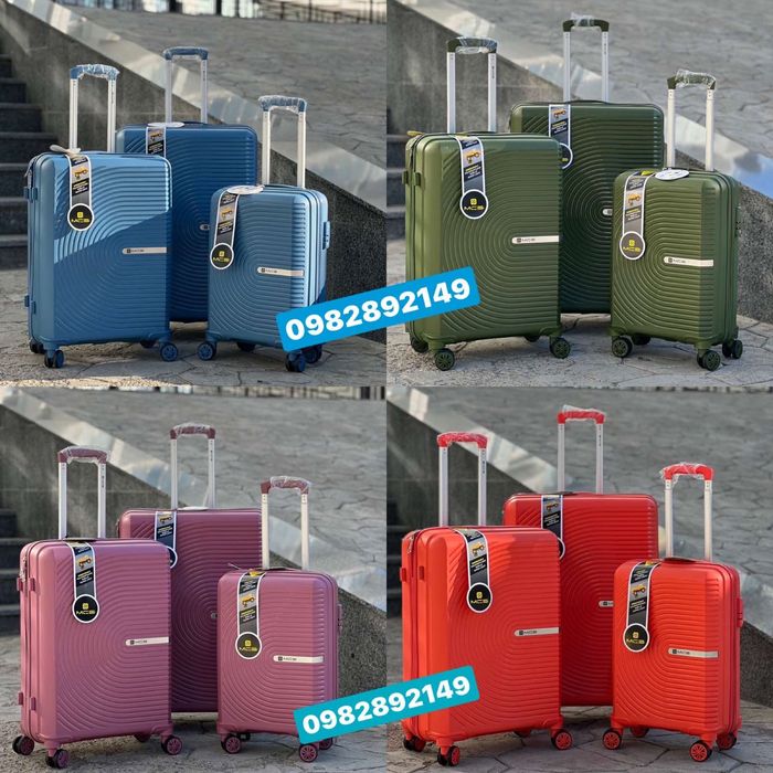 Полипропилен! MCS 374 !Чемодан Турция на колесах,валіза,сумка на колес