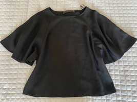 Blusa preta zara senhora