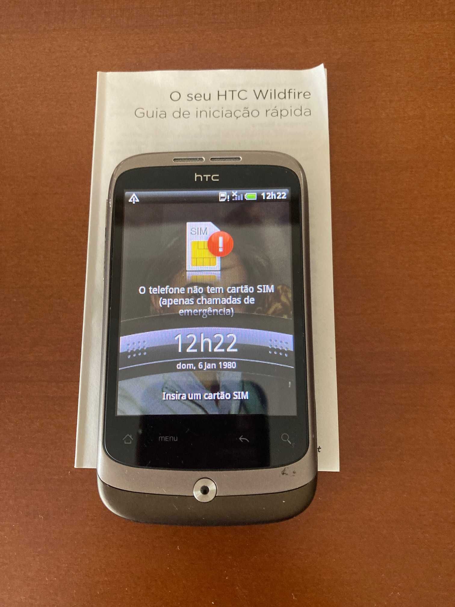 HTC Wildfire Usado, Livre a todas as redes