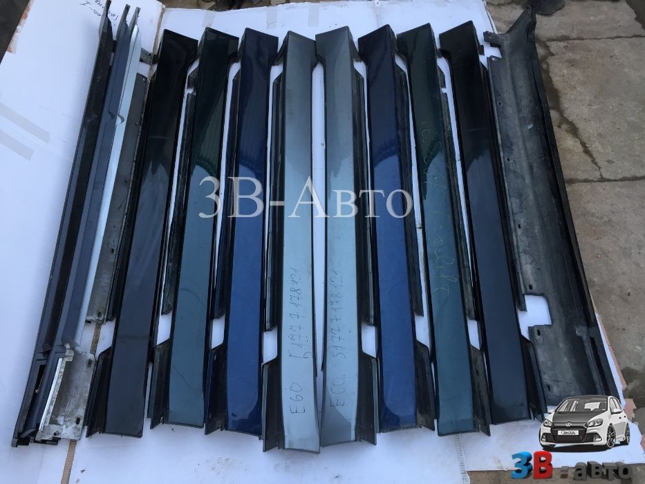 Накладка порога поріг комплект BMW 3 E60 E61 E90 E91 F01 E70 E71 X5 X6