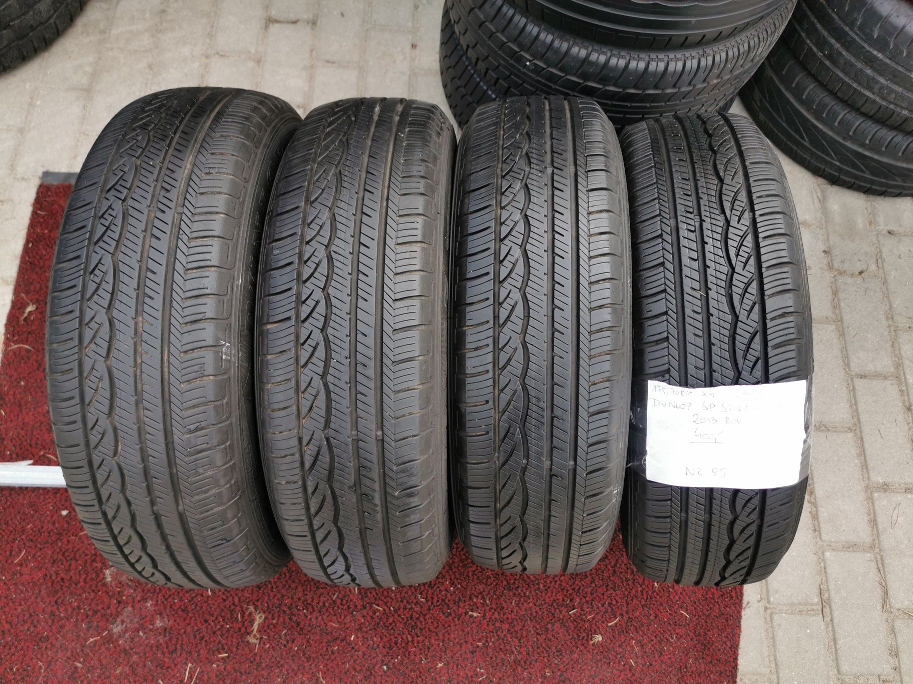 175/70r14 88T XL Dunlop SP sport 01 A/S